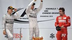 Un gran Alonso termina tercero en otro doblete de Mercedes