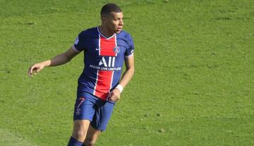 Kylian Mbappe (PSG) during the French championship Ligue 1 football match between Paris Saint-Germain and LOSC Lille on April 3, 2021 at Parc des Princes stadium in Paris, France -