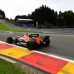 Vandoorne: "Éramos un pato sentado en las rectas de Spa"