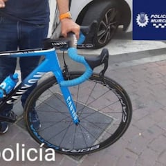 La Policía recupera una bici de 14.000 euros robada en los Nacionales