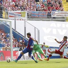El Atleti, alerta tras la derrota en casa del Levante en la 13-14