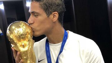 Varane: "?Mbapp¨¦ al Madrid? Si est¨¢ en mi equipo, mejor"