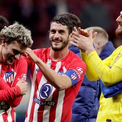 Koke, Griezmann y Oblak abanderan el nuevo proyecto