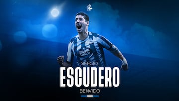 Sergio Escudero firma con el Deportivo por dos temporadas.