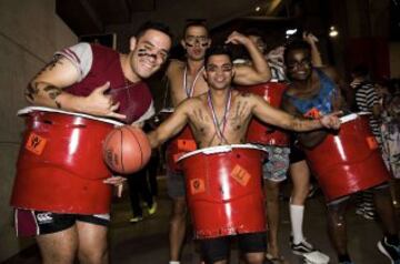 Carnaval en las gradas del Sevens World Series