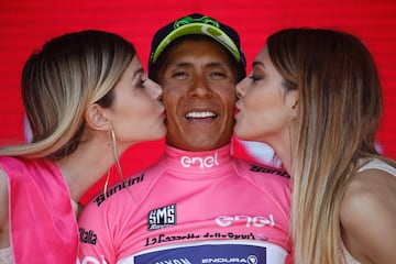 A dos etapas del final, Nairo se viste de rosa en el Giro de Italia