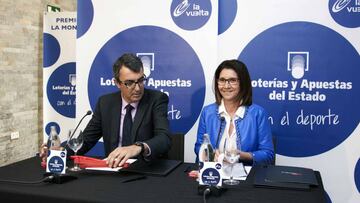 Javier Guillén y e Inmaculada García Martínez, en la presentación.