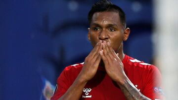 Alfredo Morelos, delantero de Rangers