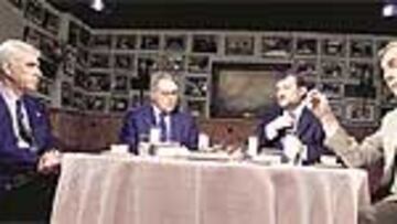 <b>TERTULIA EN REALMADRID TV.</b> Sanchís, Amancio, Alfonso Villar y De Felipe hablaron del derby.