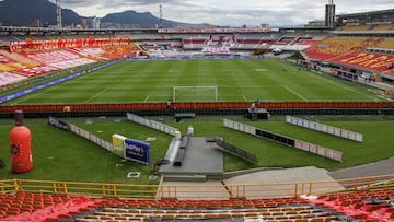 El estadio El Campín de Bogotá albergó la segunda final de la Liga BetPlay 2020 entre Santa Fe y América de Cali