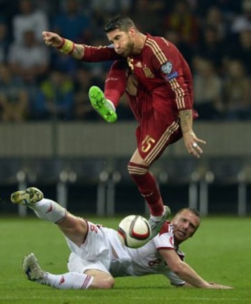 Sergio Ramos y Sergei Kornilenko.