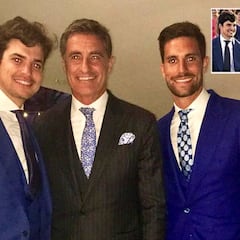 La emoción de Míchel en la boda de su hijo pequeño