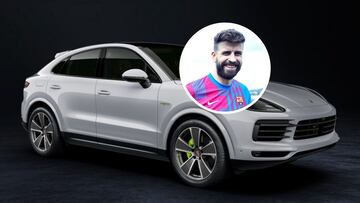 Piqu&eacute; presume de nuevo coche.