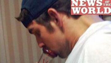 <strong>POLÉMICA.</strong> Esta es la imagen que ha puesto a Phelps en el centro de la polémica.