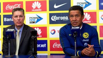 El director técnico del América habló este día en conferencia de prensa sobre la manera en que jugará su conjunto con los nuevos refuerzos.