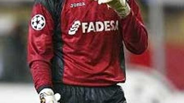 <b>MUCHOS GOLES.</B> El Deportivo ha encajado once goles en las primeras cinco jornadas de Liga.