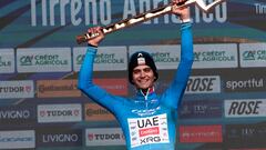 Isaac del Toro en la Tirreno - Adriático 2026: resultado y clasificación general del ciclista mexicano tras la etapa siete