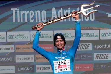 Isaac del Toro ‘supera’ a Pogacar