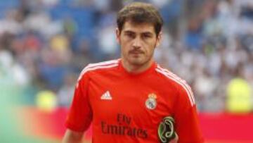 Iker fue suplente ante el Betis.