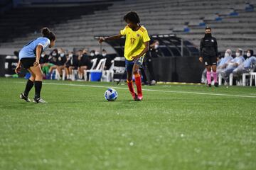 En imágenes, el duelo entre Colombia y Uruguay en la última fecha de la fase de grupos del Sudamericano Femenino Sub 17.