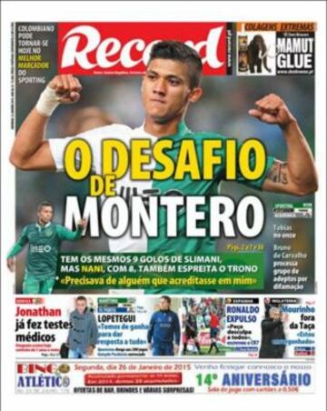 Portadas de la prensa deportiva