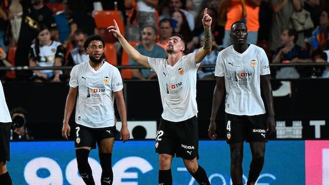 Valencia 2 - Athletic 0: resumen, goles y resultado del partido de LaLiga EA Sports