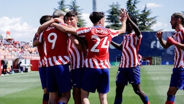 El Atlético B termina segundo y ya conoce a sus posibles rivales en el playoff de ascenso a Primera RFEF