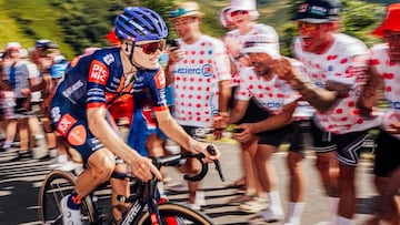 Oscar Onley en el Tour de Francia 2025.