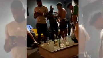 El video de la fiesta de los jugadores de Atlético Nacional