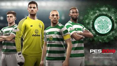 PES 2019 incluirá la súper liga turca y al Celtic de Escocia.
