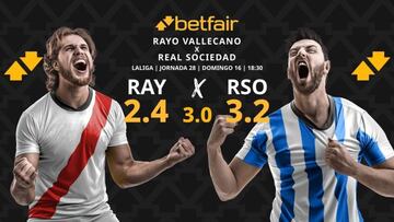 Rayo Vallecano vs. Real Sociedad: horario, dónde ver, pronósticos y clasificación