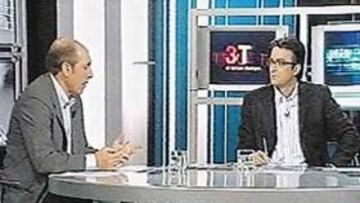 <b>ÉXITO. </b>Manu Sarabia y Marcos López, durante el programa.