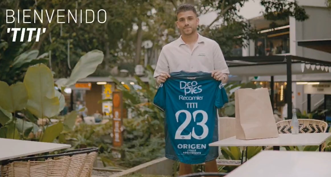 Tití Rodríguez es nuevo delantero del Deportivo Cali