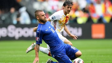 De Rossi, ante Espa&ntilde;a en octavos.