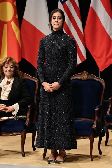 La jugadora olímpica de bádminton , Carolina Marín, Premio Princesa de Asturias de los Deportes.