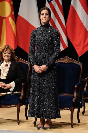La jugadora olímpica de bádminton , Carolina Marín, Premio Princesa de Asturias de los Deportes.
