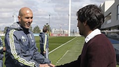 Zidane on Raúl: "This is his home"