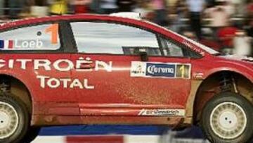 <b>RECORTA DISTANCIAS.</b> El francés se acerca en la clasificación general al finlandés Marcus Gronholm.