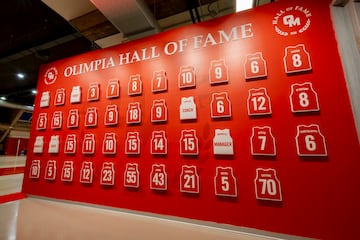 El Hall of Fame del Olimpia Milán.