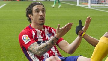 Vrsaljko protesta contra el Girona.