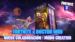 Fortnite x Doctor Who: nueva colaboración y cómo conseguir un grafiti gratis
