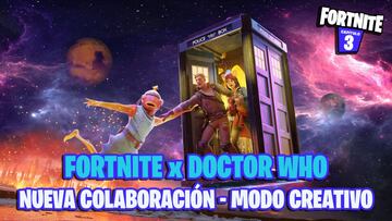 Fortnite x Doctor Who: nueva colaboración y grafiti gratis