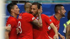 'Chapa' Fuenzalida anotó por tercera vez en Copa América