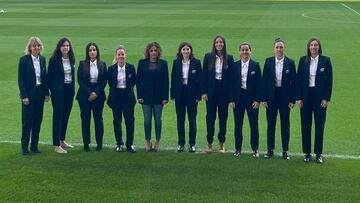 Elisa Álvarez, Tere Sauri, Mari José Pons, Amaia Huerta, Vanesa García, Paloma Fernández, Vanesa Gimbert, Raquel Esteban, Noemí Sánchez y Paula Nicart