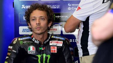 Lambán, a Rossi: "La COVID no es su principal problema de salud"