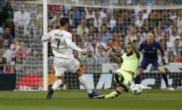 Cristiano Ronaldo y Otamendi.