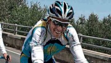 <b>OPTIMISTA. </b>La lesión no amilana a Alberto Contador.