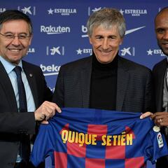 Bartomeu y Quique Setién 'impulsan' al Real Madrid