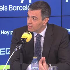 Pedro Sánchez, en la Ser: “Estoy con ánimo para estos tres años y los que quieran los españoles”