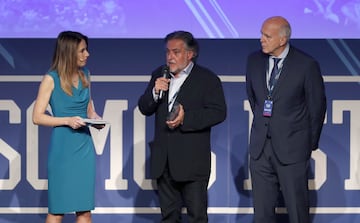 Premio maestros del baloncesto a Pepu Hernández y Manolo Coloma.